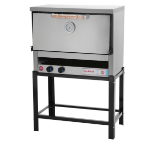 Horno 6 Pizzas Pastelero - Puerta de acero COD 367